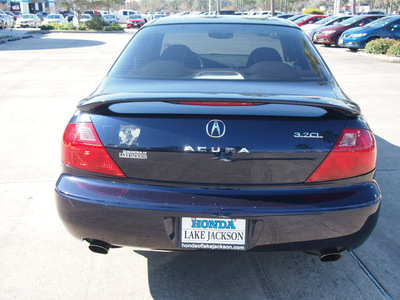 acura cl 2001 blue coupe 3 2 gasoline 6 cylinders front wheel drive 5 speed automatic 77566