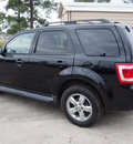 ford escape 2010 black suv xlt flex fuel 6 cylinders front wheel drive automatic with overdrive 77539