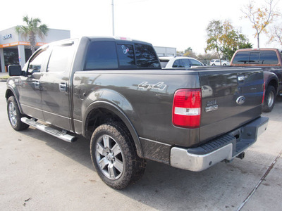 ford f 150 2008 brown lariat flex fuel 8 cylinders 4 wheel drive 4 speed automatic 77539