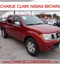 nissan frontier 2012 red sv v6 gasoline 6 cylinders 2 wheel drive automatic 78520