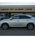 lexus rx 350 2013 beige suv gasoline 6 cylinders front wheel drive shiftable automatic 77546