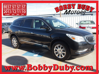 buick enclave 2013 black suv leather gasoline 6 cylinders all whee drive automatic 79110