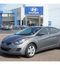 hyundai elantra 2013 dk  gray sedan gls gasoline 4 cylinders front wheel drive automatic 78041