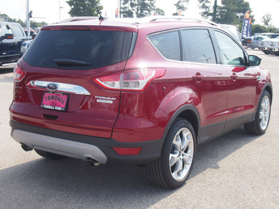 ford escape 2014 ruby red suv titanium gasoline 4 cylinders 2 wheel drive automatic 77375