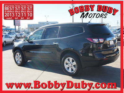 chevrolet traverse 2013 black lt gasoline 6 cylinders all whee drive automatic 79110