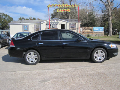 chevrolet impala 2007 black sedan lt gasoline 6 cylinders front wheel drive automatic 77379