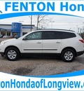 chevrolet traverse 2011 white ls 6 cylinders automatic 75606