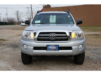 toyota tacoma 2010 silver prerunner v6 6 cylinders automatic 75606
