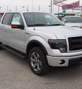 ford f 150 2014 silver fx4 gasoline 6 cylinders 4 wheel drive automatic 77375