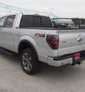 ford f 150 2014 silver fx4 gasoline 6 cylinders 4 wheel drive automatic 77375