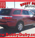 dodge durango 2013 red suv crew gasoline 6 cylinders all whee drive automatic 79110