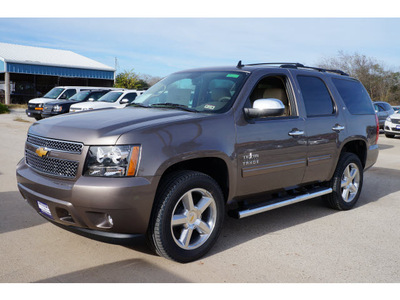 chevrolet tahoe 2014 brown suv lt 8 cylinders automatic 78114