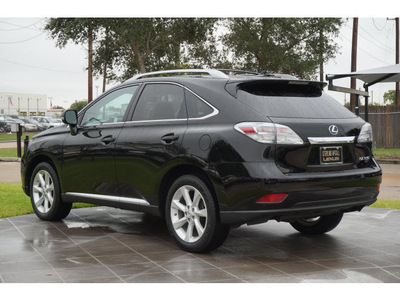 lexus rx 350 2011 black suv gasoline 6 cylinders front wheel drive shiftable automatic 77074