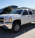 chevrolet silverado 2500hd 2014 white work truck 8 cylinders automatic 76051