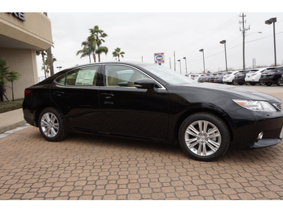 lexus es 350 2014 black sedan gasoline 6 cylinders front wheel drive automatic 77546