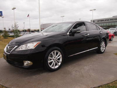 lexus es 350 2012 black sedan gasoline 6 cylinders front wheel drive automatic 77074