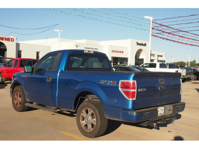 ford f 150 2009 blue stx gasoline 8 cylinders 2 wheel drive automatic 77375