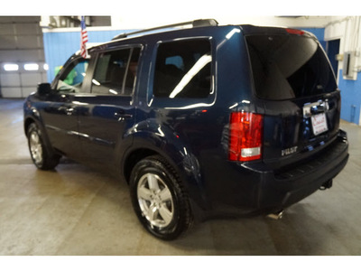 honda pilot 2011 blue suv ex l w dvd gasoline 6 cylinders 4 wheel drive automatic with overdrive 08750