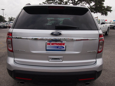 ford explorer 2013 silver suv limited flex fuel 6 cylinders 2 wheel drive shiftable automatic 78216