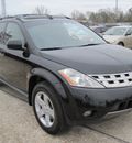 nissan murano 2005 black suv gasoline 6 cylinders all whee drive automatic 77379