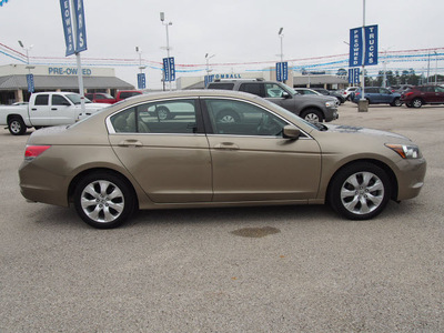honda accord 2008 beige sedan ex gasoline 4 cylinders front wheel drive automatic 77375