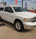 ram 1500 2014 white pickup truck slt flex fuel 6 cylinders 2 wheel drive automatic 77375