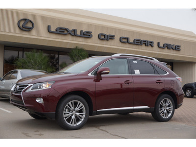 lexus rx 350 2014 dk  red suv 6 cylinders shiftable automatic 77546