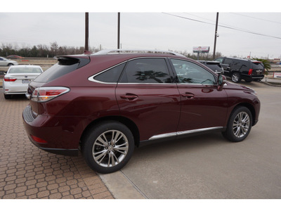 lexus rx 350 2014 dk  red suv 6 cylinders shiftable automatic 77546