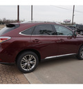 lexus rx 350 2014 dk  red suv 6 cylinders shiftable automatic 77546
