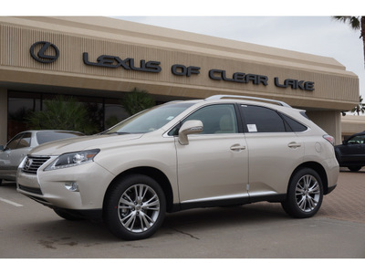 lexus rx 350 2014 beige suv 6 cylinders shiftable automatic 77546