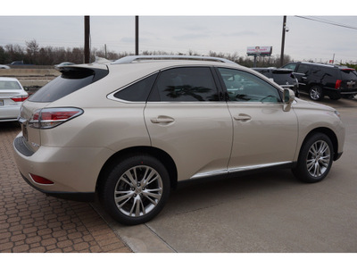 lexus rx 350 2014 beige suv 6 cylinders shiftable automatic 77546