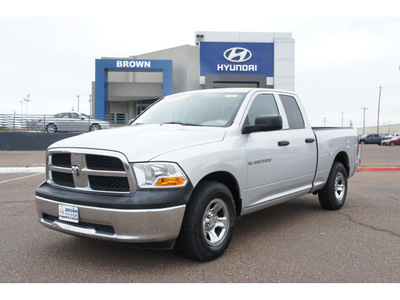 ram 1500 2011 silver pickup truck st 6 cylinders automatic 78041