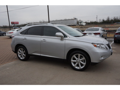 lexus rx 350 2011 gray suv 6 cylinders shiftable automatic 77546