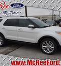 ford explorer 2014 off white suv limited 6 cylinders 6 speed automatic 77539