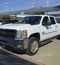 chevrolet silverado 2500hd 2014 white lt flex fuel 8 cylinders 4 wheel drive automatic 76051