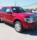 ford f 150 2013 red platinum flex fuel 8 cylinders 4 wheel drive automatic 77375
