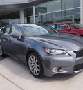 lexus gs 350 2013 gray sedan gasoline 6 cylinders rear wheel drive automatic 77074