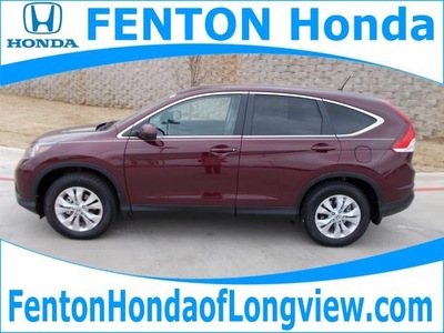honda cr v 2014 dk  red suv ex 4 cylinders automatic 75606