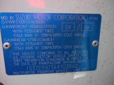 suzuki grand vitara