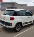 fiat 500l 2014 white hatchback trekking gasoline 4 cylinders front wheel drive automatic 76108