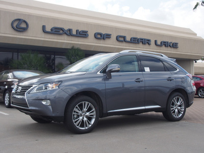 lexus rx 350 2014 gray suv gasoline 6 cylinders front wheel drive shiftable automatic 77546