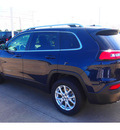 jeep cherokee 2014 dk  blue suv latitude 6 cylinders automatic 77375