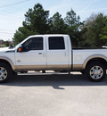ford f 250 super duty 2011 white king ranch biodiesel 8 cylinders 4 wheel drive automatic 77375