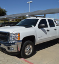 chevrolet silverado 2500hd 2014 white lt flex fuel 8 cylinders 4 wheel drive automatic 76051