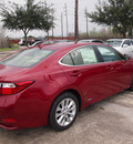 lexus es 300h 2014 red sedan 4 cylinders automatic 77074