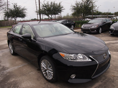 lexus es 350 2014 black sedan 6 cylinders automatic 77074