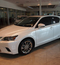 lexus ct 200h 2014 white hatchback 4 cylinders automatic 77074