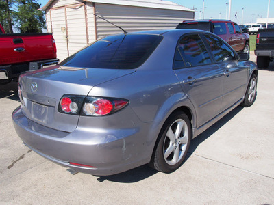 mazda mazda6 2008 gray sedan i grand touring gasoline 4 cylinders front wheel drive automatic with overdrive 77539