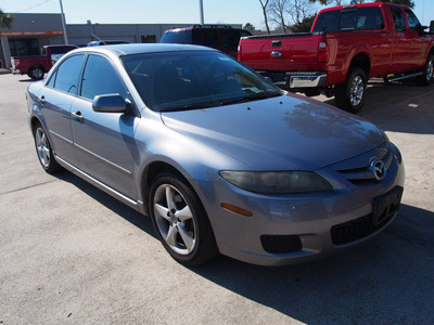 mazda mazda6 2008 gray sedan i grand touring gasoline 4 cylinders front wheel drive automatic with overdrive 77539