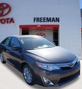 toyota camry 2014 gray sedan xle gasoline 4 cylinders front wheel drive 6 speed automatic 76053